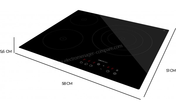 CECOTEC Bolero Squad V 3001 - Dimensions