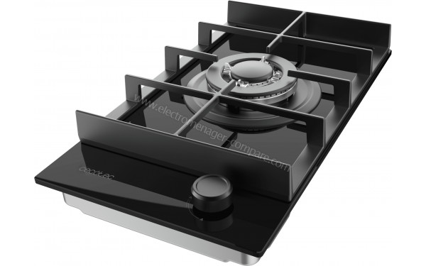 CECOTEC Bolero Squad G 1400F Glass Black - Vue 3/4 droite