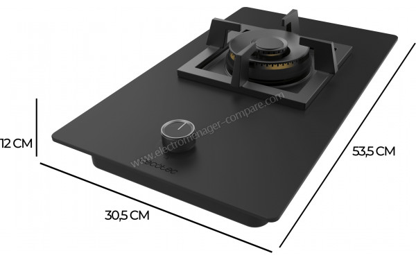 CECOTEC Bolero Squad G 1800S Eternal Nano Glass - Dimensions