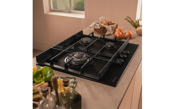 CECOTEC Bolero Squad G 3400F Glass Black - Appareil encastr&eacute;