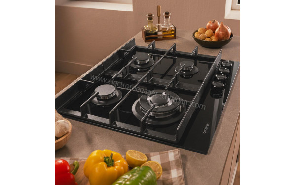 CECOTEC Bolero Squad G 4400F Glass Black - Appareil encastr&eacute;