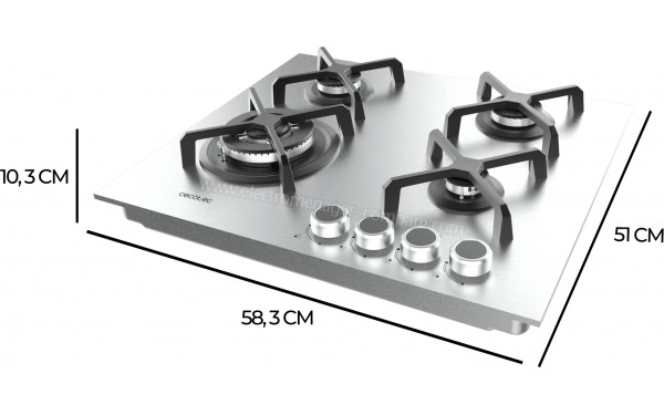 CECOTEC Bolero Squad G 4400S Inox - Dimensions