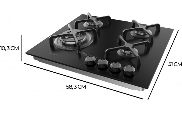 CECOTEC Bolero Squad G 4400S Nano Glass - Dimensions
