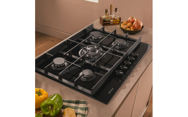 CECOTEC Bolero Squad G 5400F Glass Black - Appareil encastr&eacute;