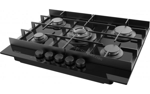 CECOTEC Bolero Squad G 5400F Glass Black - Vue 3/4 droite