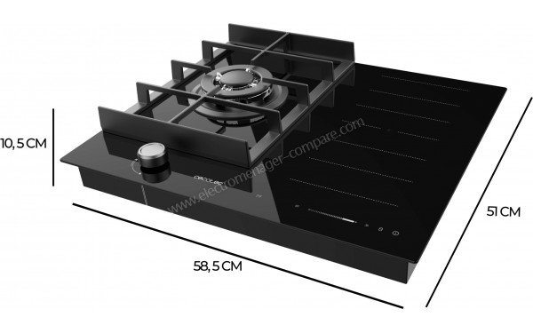 CECOTEC Bolero Squad GI 3500 Hybrid FullFlex - Dimensions