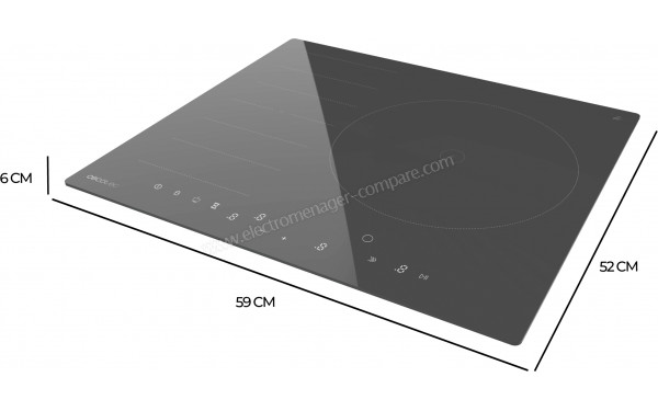 CECOTEC Bolero Squad I 3600 FullFlex Grey - Dimensions