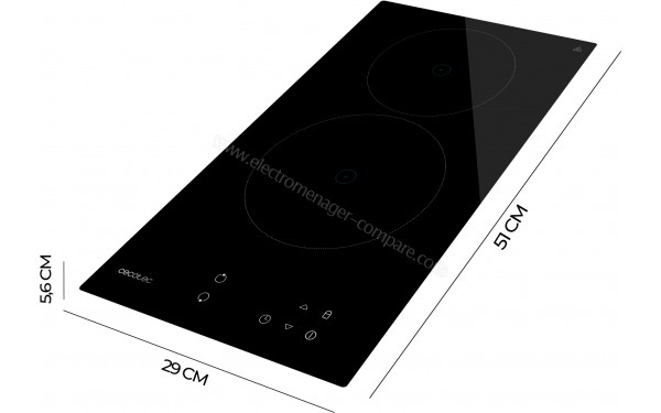 CECOTEC Bolero Squad V 2001 - Dimensions