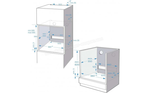 CECOTEC Bolero Hexa SM406000 Glass Grey A+ - Dimensions