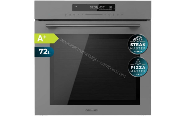 CECOTEC Bolero Hexa SM406000 Glass Grey A+ - Dimensions