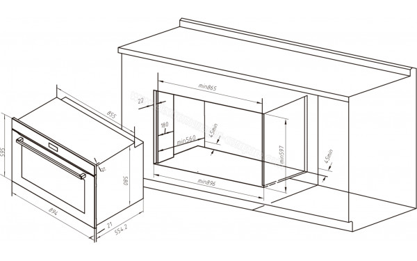 CECOTEC Bolero Hexa AF319000 Inox A - Dimensions