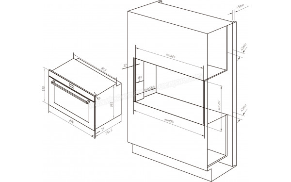 CECOTEC Bolero Hexa AF319000 Inox A - Dimensions