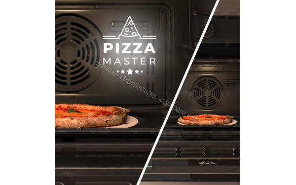 CECOTEC Bolero Hexa AF314500 Glass Black A - Fonction Pizza Master