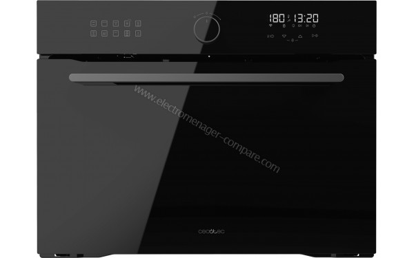 CECOTEC Bolero Hexa AF314500 Glass Black A - Vue de face