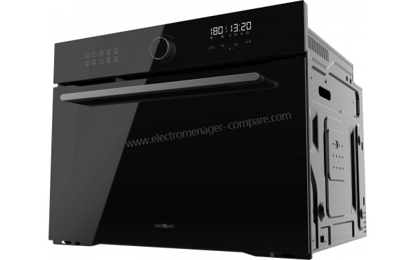 CECOTEC Bolero Hexa AF314510 Glass Black A - Vue 3/4 droite