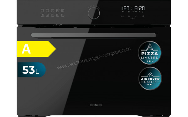 CECOTEC Bolero Hexa AF314510 Glass Black A - Dimensions