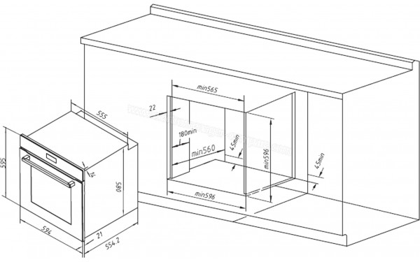 CECOTEC Bolero Hexa AF316000 Matt A - Dimensions
