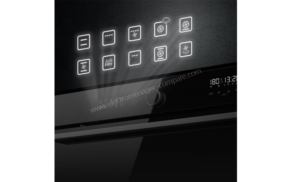 CECOTEC Bolero Hexa AF319000 Glass Black A - Vue des programmes