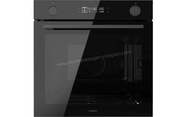 CECOTEC Bolero Hexa AF326000 Glass Black A - Vue de face