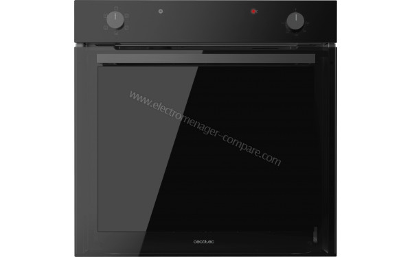 CECOTEC Bolero Hexa C126001 Glass Black A - Vue de face