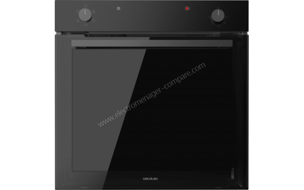 CECOTEC Bolero Hexa C126400 Glass Black A - Vue de face