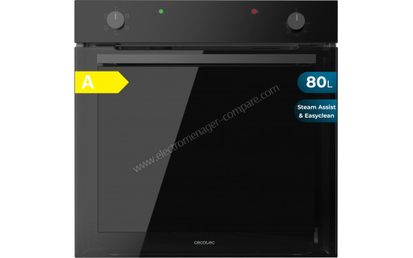 CECOTEC Bolero Hexa C126400 Glass Black A - Dimensions