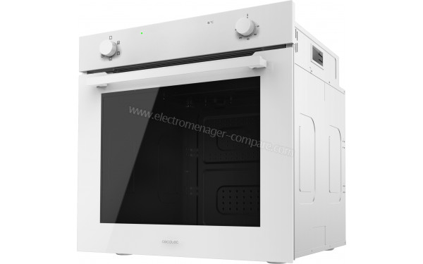 CECOTEC Bolero Hexa C126400 Glass White A - Vue 3/4 droite