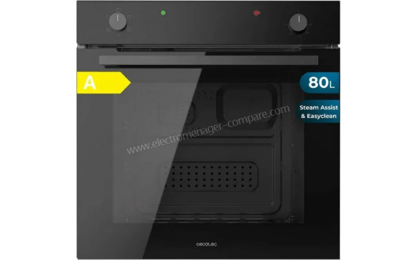 CECOTEC Bolero Hexa C126410 Glass Black A - Dimensions