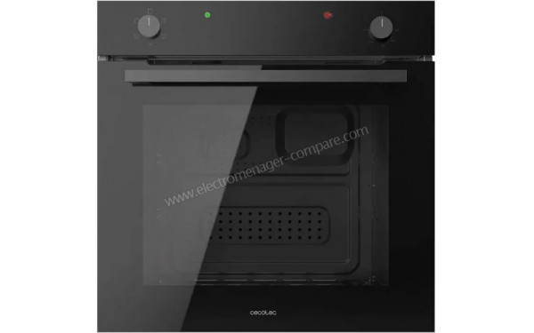 CECOTEC Bolero Hexa C126410 Glass Black A - Vue de face