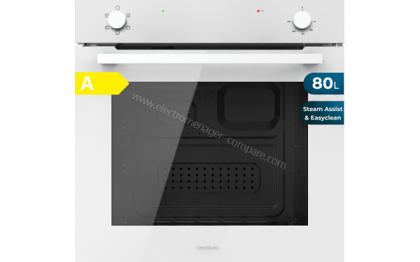 CECOTEC Bolero Hexa C126410 Glass White A - Dimensions