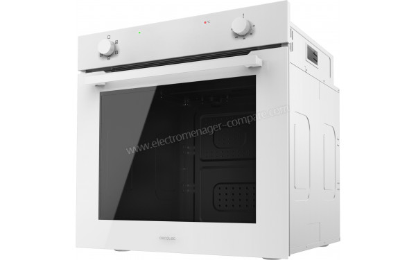 CECOTEC Bolero Hexa C126410 Glass White A - Vue 3/4 droite