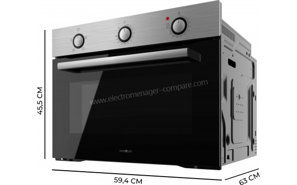 CECOTEC Bolero Hexa C134500 Inox A - Dimensions