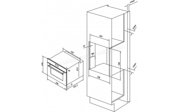 CECOTEC Bolero Hexa C134500 Inox A - Dimensions