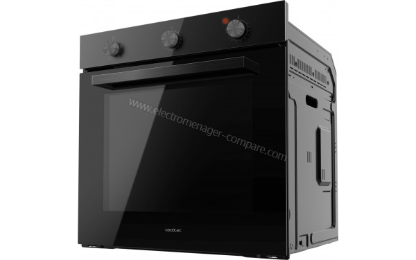 CECOTEC Bolero Hexa C136000 Glass Black Time A - Vue 3/4 droite