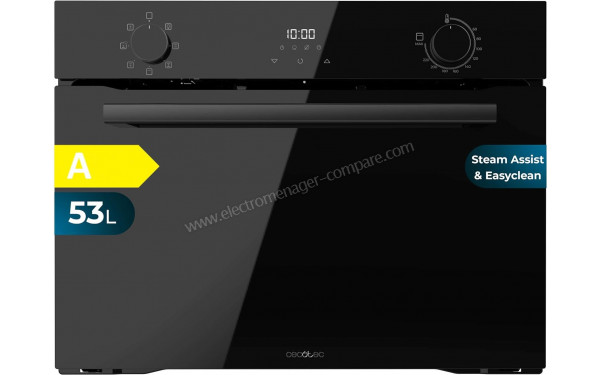 CECOTEC Bolero Hexa M224500 Glass Black A - Vue de face