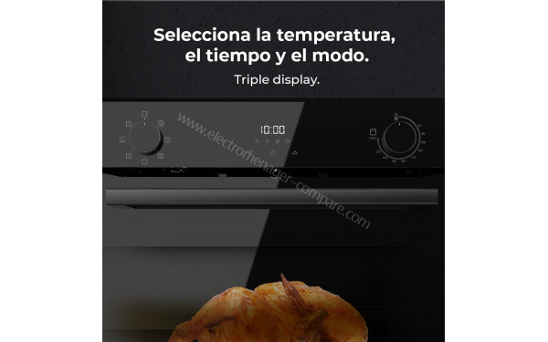 CECOTEC Bolero Hexa M224500 Glass Black A - Panneau de commandes