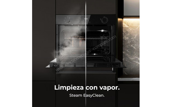 CECOTEC Bolero Hexa M224500 Glass Black A - Technologie Steam EasyClean