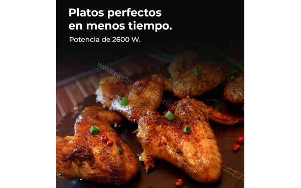 CECOTEC Bolero Hexa M224500 Glass Black A - Puissance de cuisson