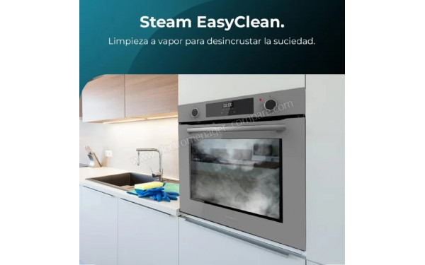 CECOTEC Bolero Hexa M226000 Glass Grey A - Fonction Steam EasyClean
