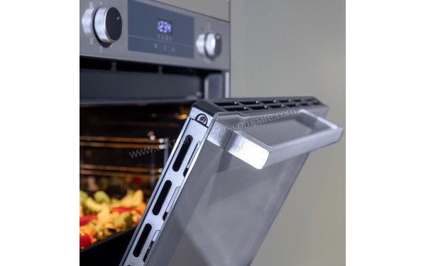 CECOTEC Bolero Hexa M226000 Glass Grey A - Vue de la porte