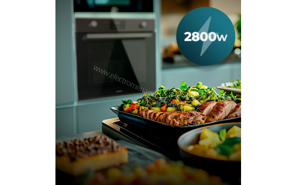 CECOTEC Bolero Hexa M226001 Glass Black A - Puissance de cuisson