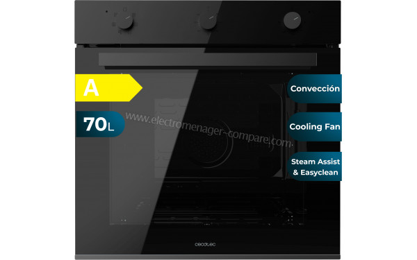 CECOTEC Bolero Hexa M236000 Dark Inox Time A - Dimensions