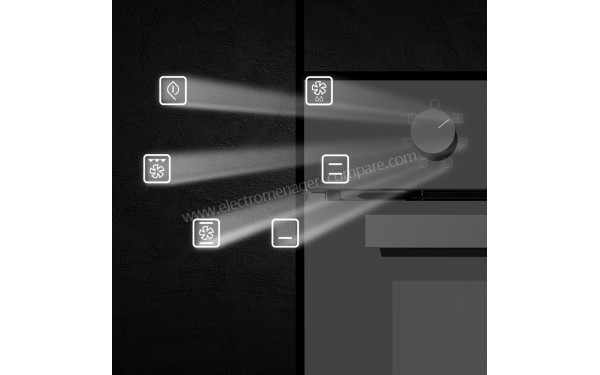 CECOTEC Bolero Hexa M236000 Glass Black Time A - Vue des programmes