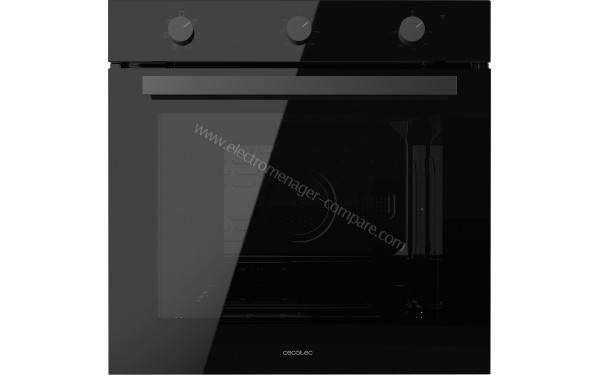 CECOTEC Bolero Hexa M236000 Glass Black Time A - Vue de face