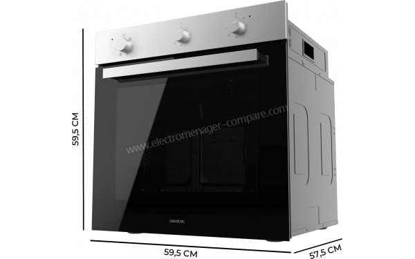 CECOTEC Bolero Hexa M236000 Inox Time A - Dimensions
