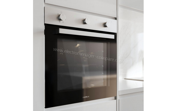 CECOTEC Bolero Hexa M236000 Inox Time A - Appareil encastr&eacute; vue 3/4 gauche