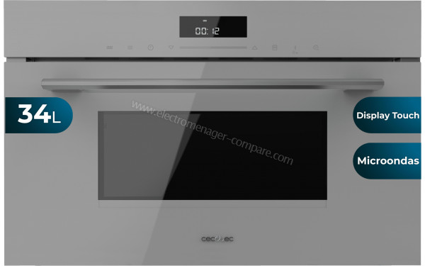 CECOTEC Bolero Hexa MW703800 Glass Grey - Dimensions