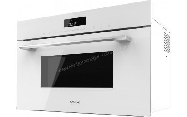 CECOTEC Bolero Hexa MW703800 Glass White - Vue 3/4 droite