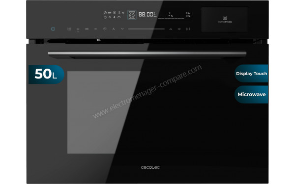 CECOTEC Bolero Hexa MWS704500 Glass Black - Dimensions