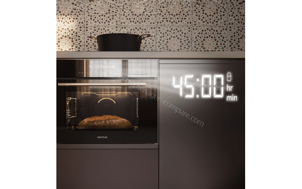 CECOTEC Bolero Hexa MWS704500 Glass Black - Vue des programmes